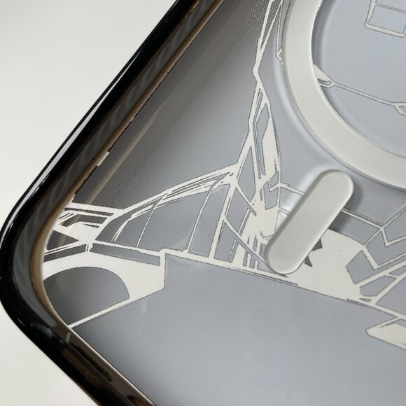 CASETiFY Marvel Iron Man Case iPhone 14 Pro Max Matte Black MagSafe Compatible - Picture 7 of 16